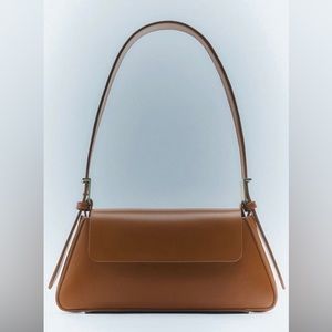 Zara Minimal flap shoulder bag